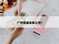 广州银盛金融公司？