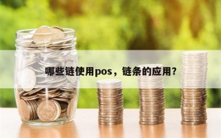 哪些链使用pos，链条的应用？