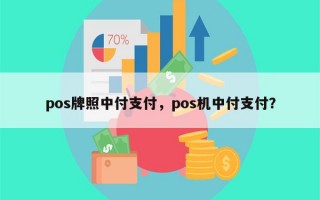 pos牌照中付支付，pos机中付支付？