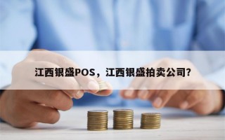 江西银盛POS，江西银盛拍卖公司？