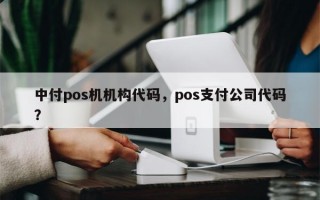 中付pos机机构代码，pos支付公司代码？