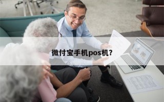 微付宝手机pos机？