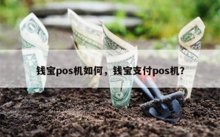 钱宝pos机如何，钱宝支付pos机？