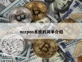 ncrpos系统的简单介绍