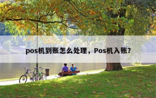 pos机到账怎么处理，Pos机入账？