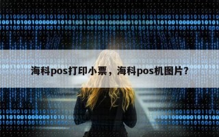 海科pos打印小票，海科pos机图片？