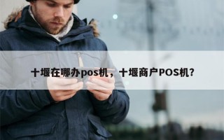 十堰在哪办pos机，十堰商户POS机？