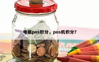 电银pos积分，pos机积分？