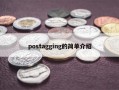 postagging的简单介绍