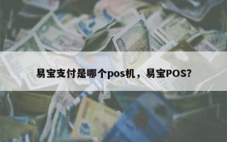 易宝支付是哪个pos机，易宝POS？