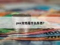 pos文档是什么东西？