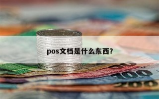 pos文档是什么东西？