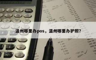 温州哪里办pos，温州哪里办护照？