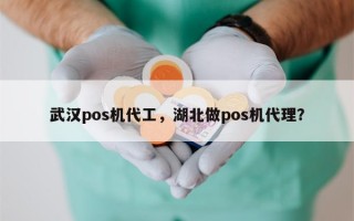 武汉pos机代工，湖北做pos机代理？