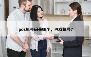 pos机号码是哪个，POS机号？