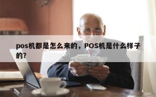 pos机都是怎么来的，POS机是什么样子的？