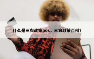 什么是三农政策pos，三农政策百科？