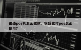 银盛pos机怎么收款，银盛支付pos怎么使用？