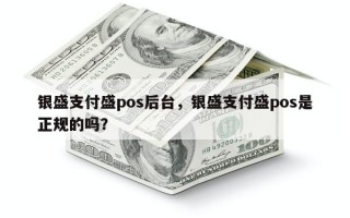 银盛支付盛pos后台，银盛支付盛pos是正规的吗？