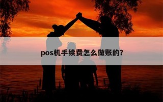 pos机手续费怎么做账的？